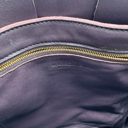 Sac Bottega Veneta Cassette vertical prune