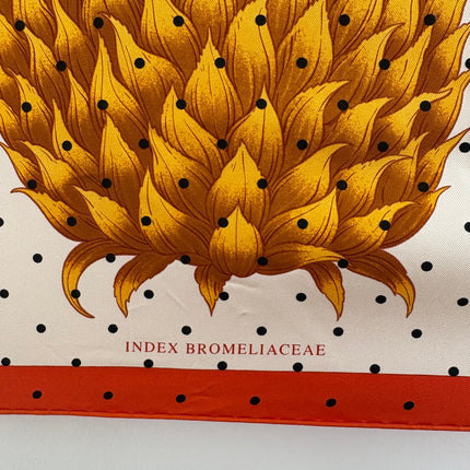Carré Hermès 90 cm Index Bromeliaceae