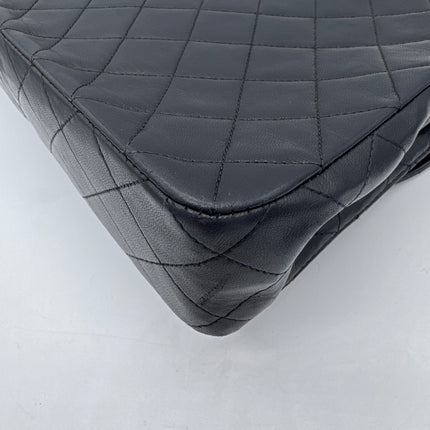 Sac Chanel classique flap grand bandoulière vintage