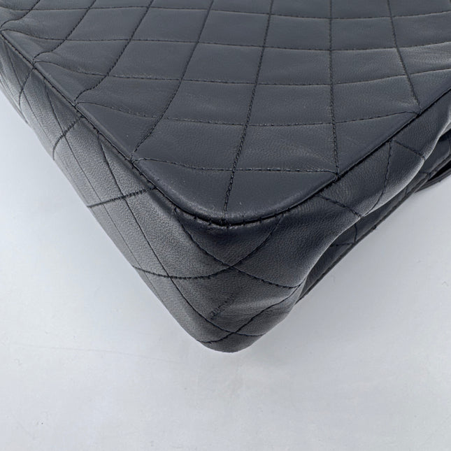 Sac Chanel classique flap grand bandoulière vintage