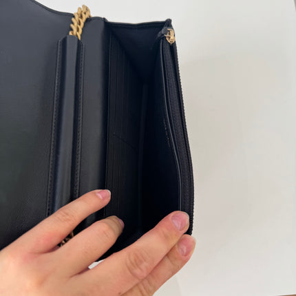 Sac Chanel Wallet on Chain Boy Noir