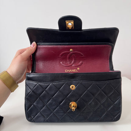 Sac Chanel Timeless 23cm Vintage noir