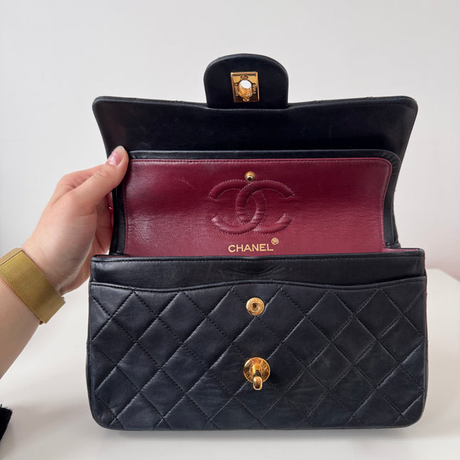 Sac Chanel Timeless 23cm Vintage noir