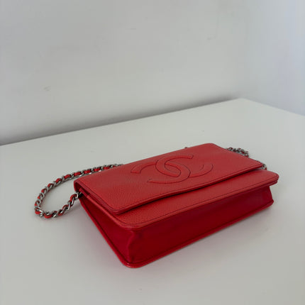 Sac Chanel Wallet on chain Corail