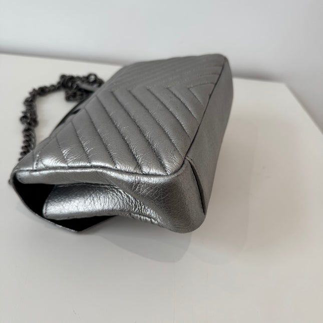 Sac Saint Laurent Collège argent