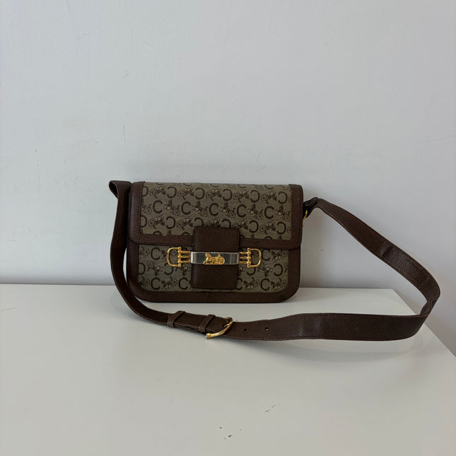 Sac Celine Sulky bandoulière Marron
