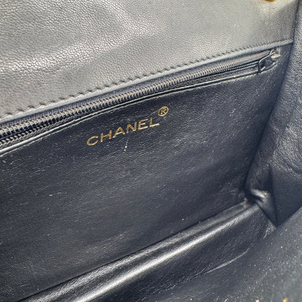 Sac Chanel Single flap Vintage Noir