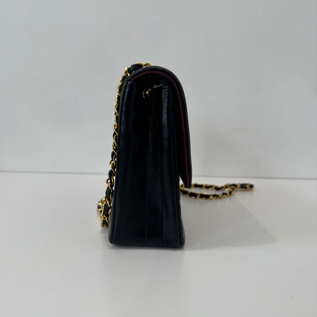 Sac Chanel fermoir circle bandoulière noir