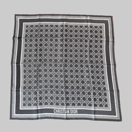 Carré Dior oblique Gris 90cm