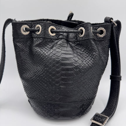 Sac Saint Laurent Rider Python