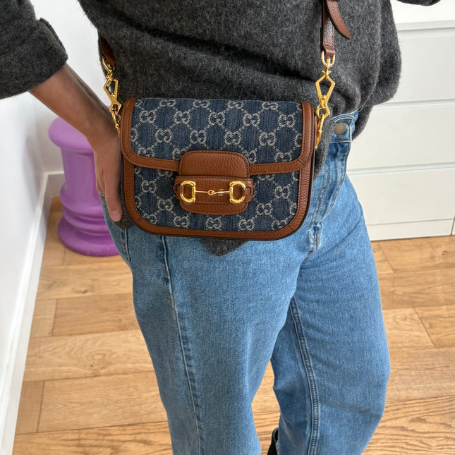 Sac Gucci Horsebit 1955 petit modèle