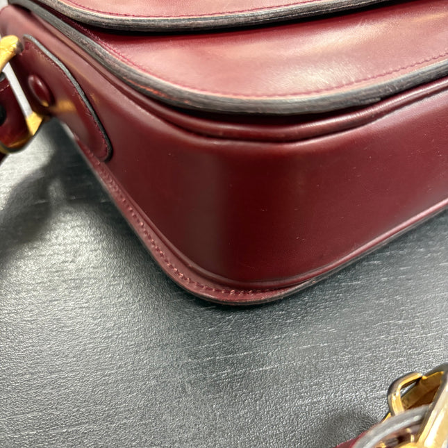 Sac Céline Vintage Rouge foncé