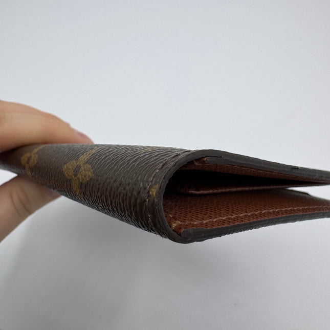 Portefeuille chéquier Louis Vuitton Monogram
