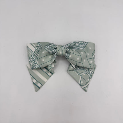 Barrette Hermès Grenelle en soie