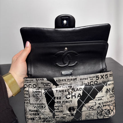 Sac Chanel Timeless édition limitée Graffiti Ladies first