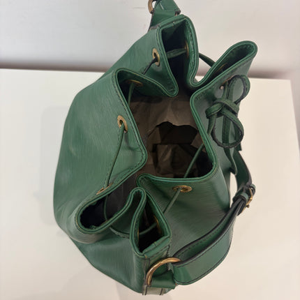 Sac Noé GM Louis Vuitton Cuir Épi Vert