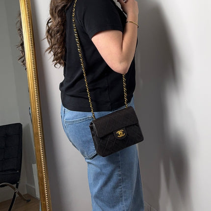 Sac Chanel Mini Square Timeless Noir