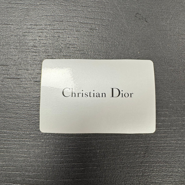 Portefeuille Noir Vernis Dior