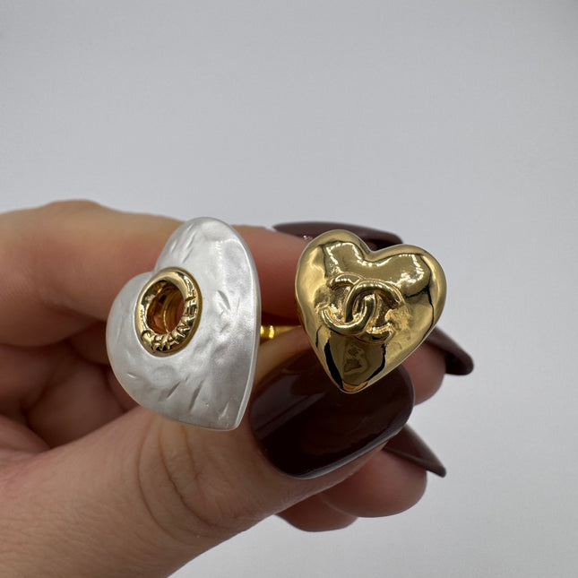 Bague Cœurs Chanel T56