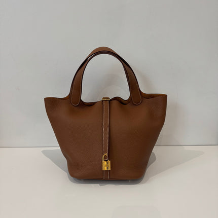Sac Hermès Picotin 22 Gold