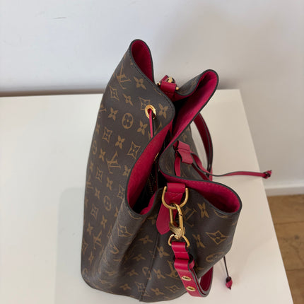 Sac Louis Vuitton Neo Noé Monogram Fushia MM