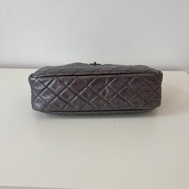 Sac Chanel Caméra 2.55 Argent Irisé