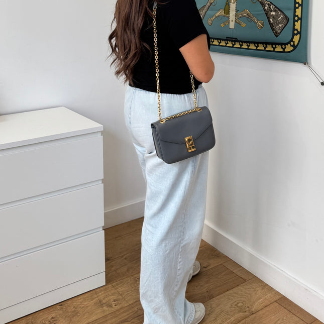 Sac Celine C bag gris bandoulière