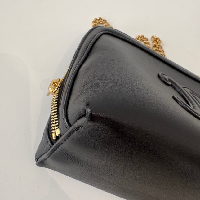 Sac Celine Clutch cuir noir