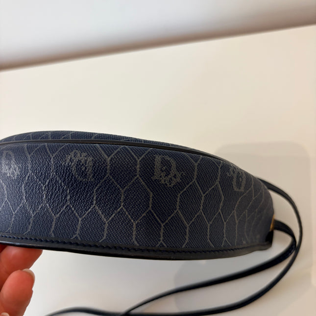 Sac Christian Dior bandoulière toile nid d’abeilles