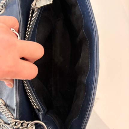 Sac Saint Laurent Loulou Medium Marine
