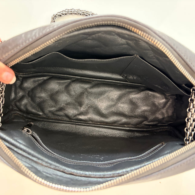 Sac Chanel Caméra 2.55 Argent Irisé