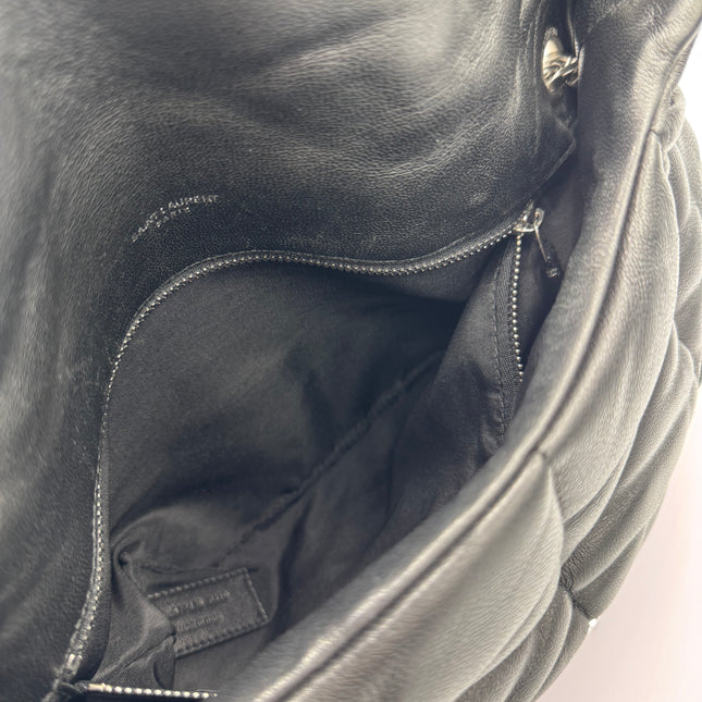 Sac Saint Laurent Puffer Large Noir