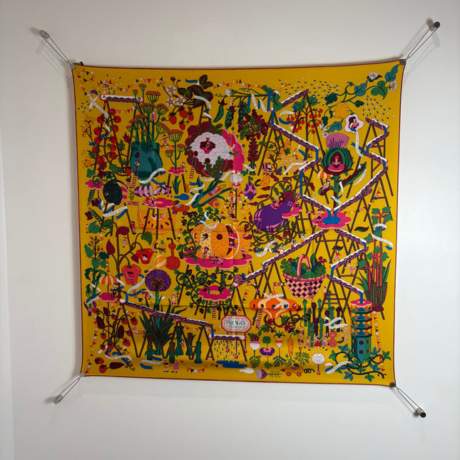 Carré Hermes 90cm le potager extraordinaire
