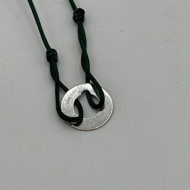 Bracelet Dinh van cordon cible PM