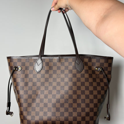 Sac Louis Vuitton Neverfull MM Damier ébène