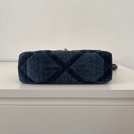 Sac Chanel 19 Small denim