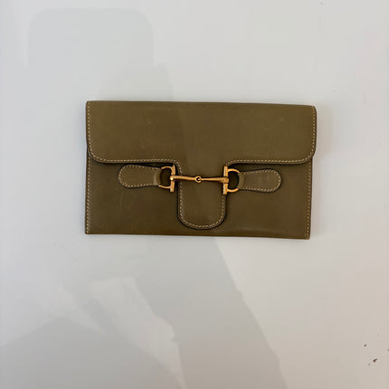 Portefeuille Gucci vert