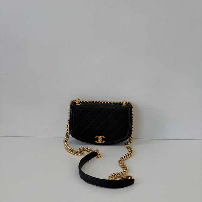 Sac Chanel underline noir bandoulière