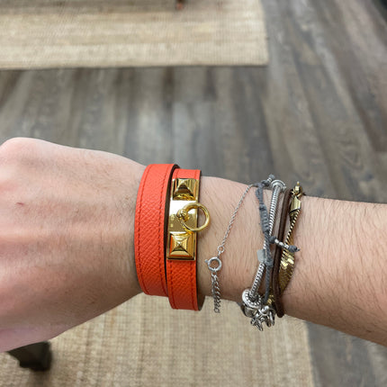 Bracelet Hermès Rivale Double Tour T1