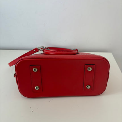 Sac Louis Vuitton BB Alma Cuir Épi Rouge
