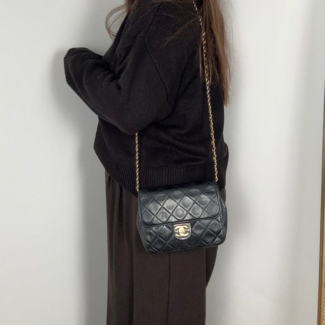 Mini Sac Classique Chanel Noir