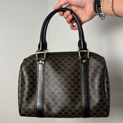 Sac Céline Boston toile macadam