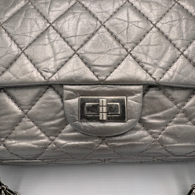 Sac 2.55 Chanel Grand Argent
