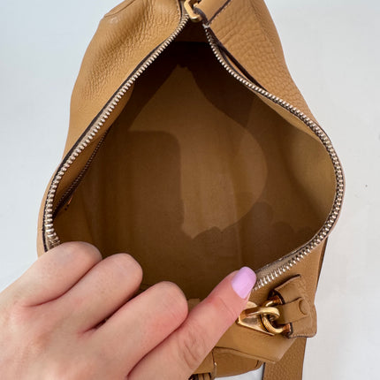Sac baguette Prada bronze
