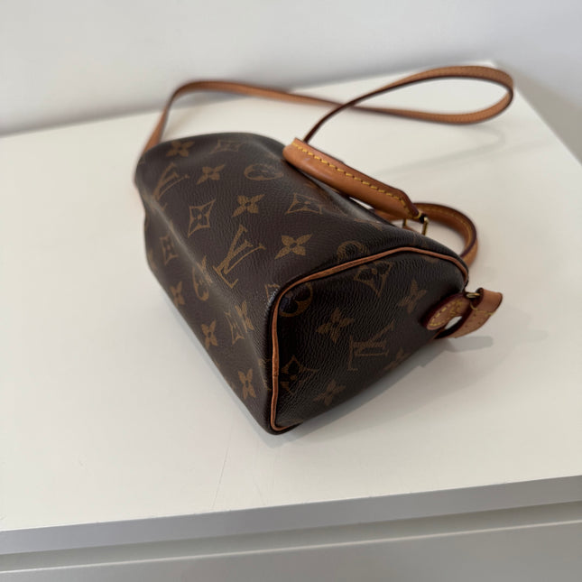 Sac Louis Vuitton Nano Speedy Monogram