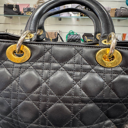 Sac Lady Dior Small Noir
