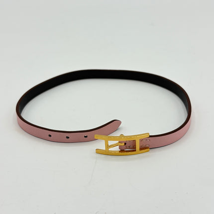Bracelet Hermès Behapi double tour T1 Rose
