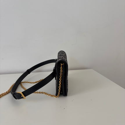 Sac Dior 30 Montaigne 2 en 1 pochette oblique