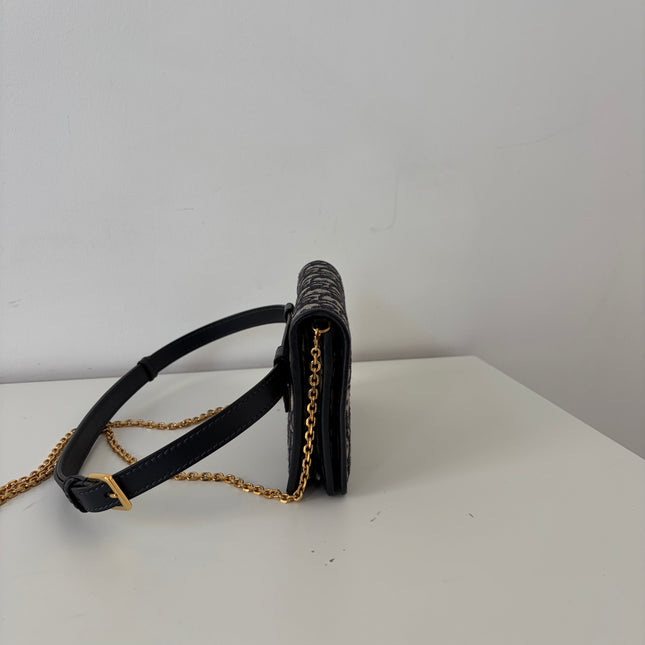 Sac Dior 30 Montaigne 2 en 1 pochette oblique