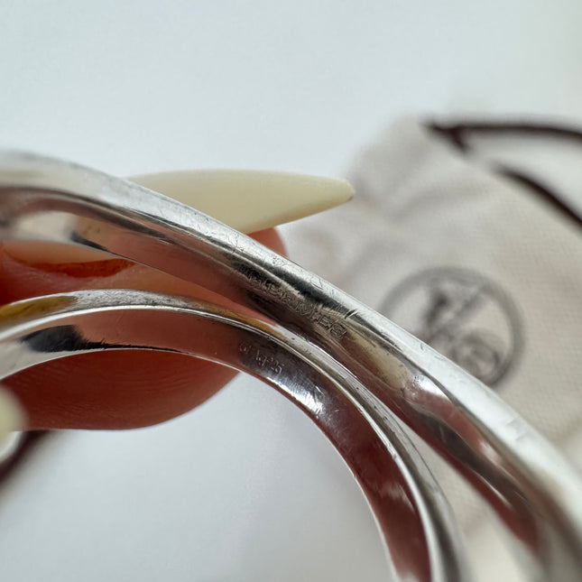 Bague Hermès Lima T51 Argent 925